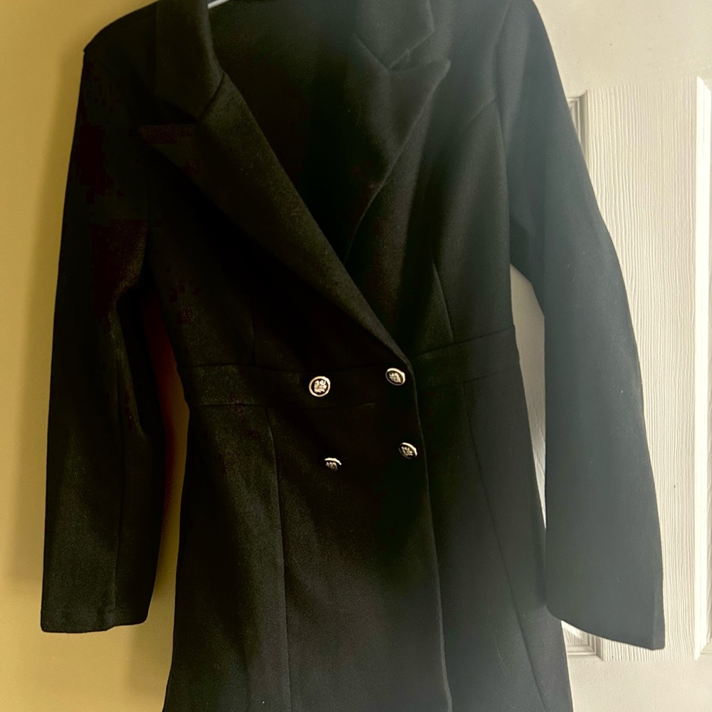 Elegant Black Women's Coat